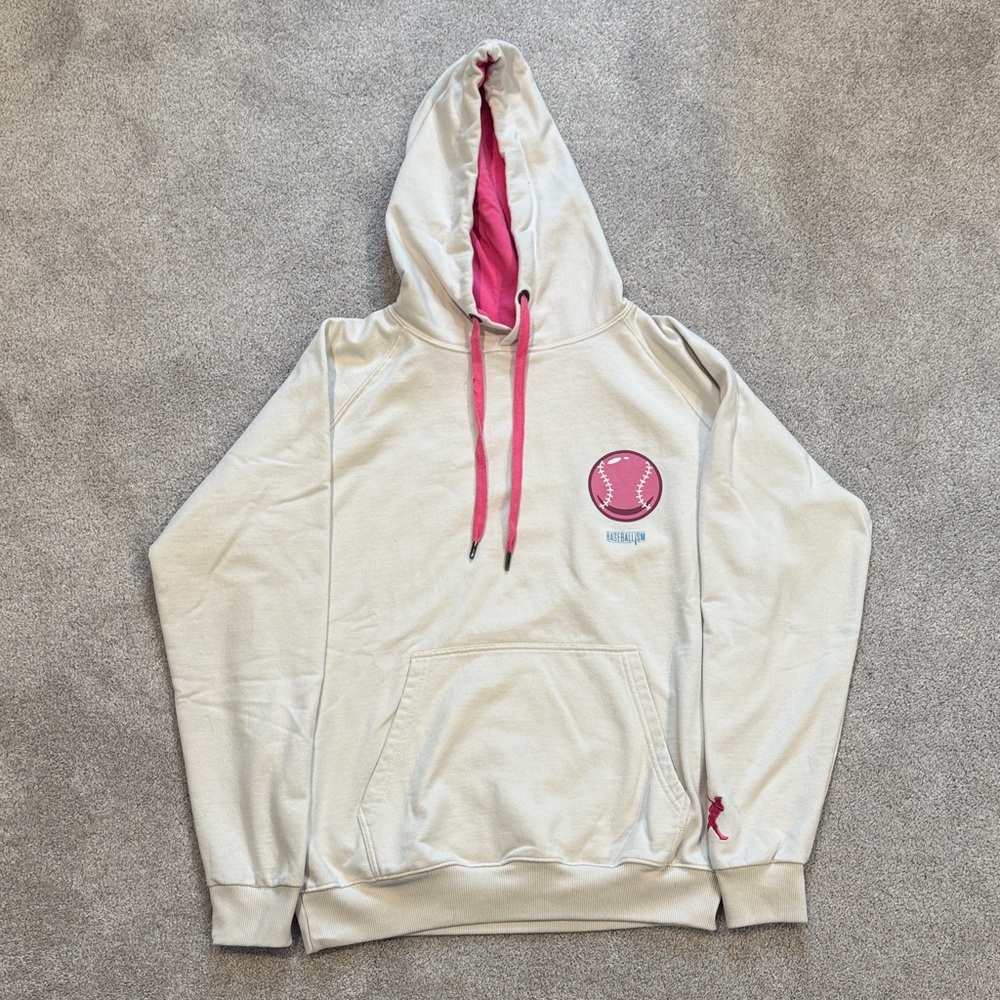 Baseballism- Doubles and Bubbles Hoodie- size M